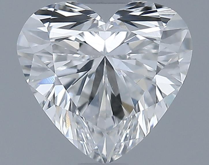 0.91ct Heart F VS2 Natural Diamond