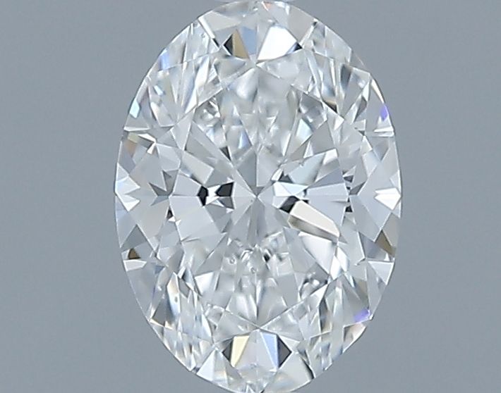 0.7ct Oval F VS2 Natural Diamond