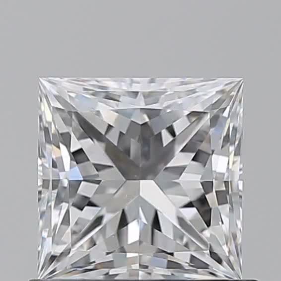 0.9ct Princess E VS2 Natural Diamond