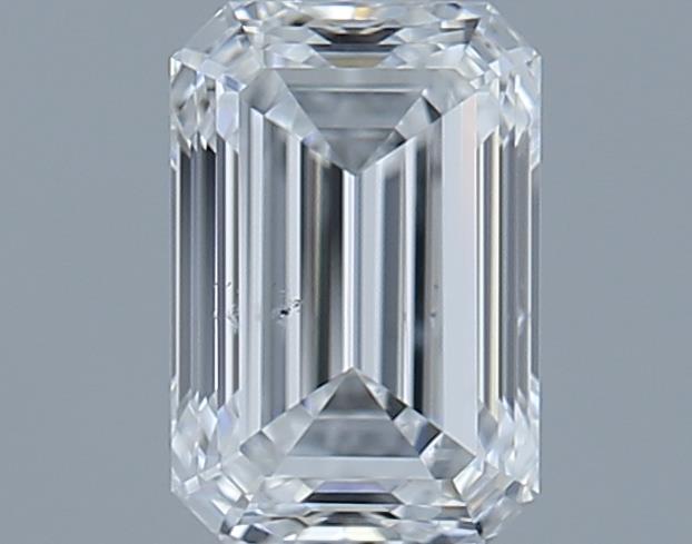 0.75ct Emerald F SI1 Natural Diamond