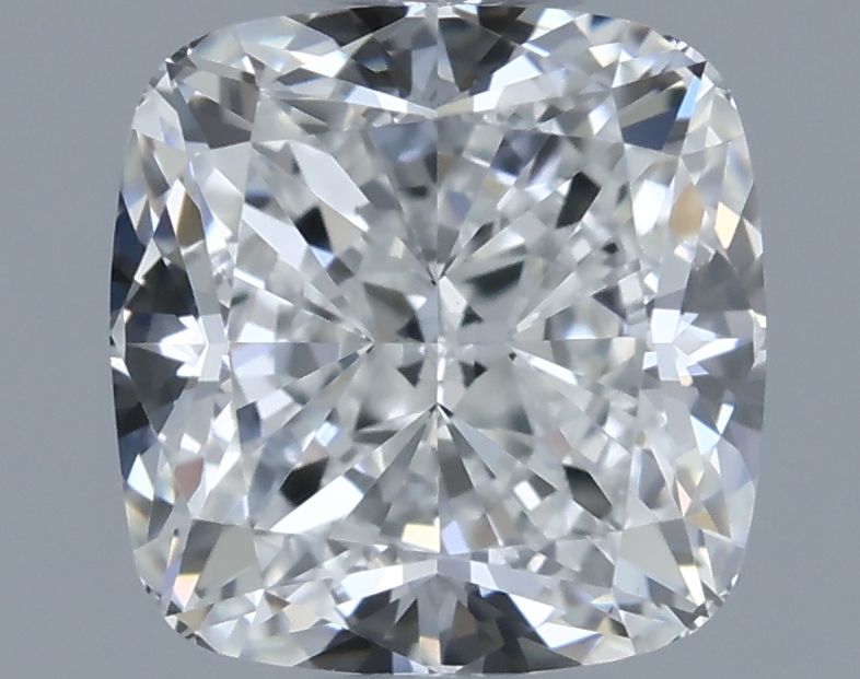 0.77ct Cushion F VS1 Natural Diamond