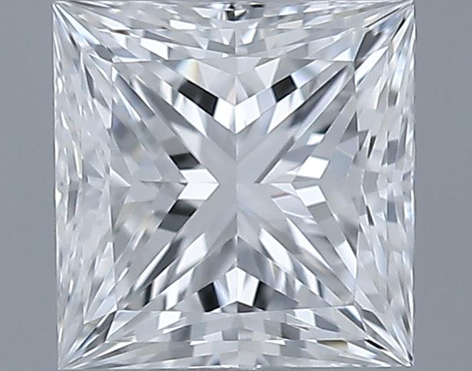 0.54ct Princess D VVS1 Natural Diamond