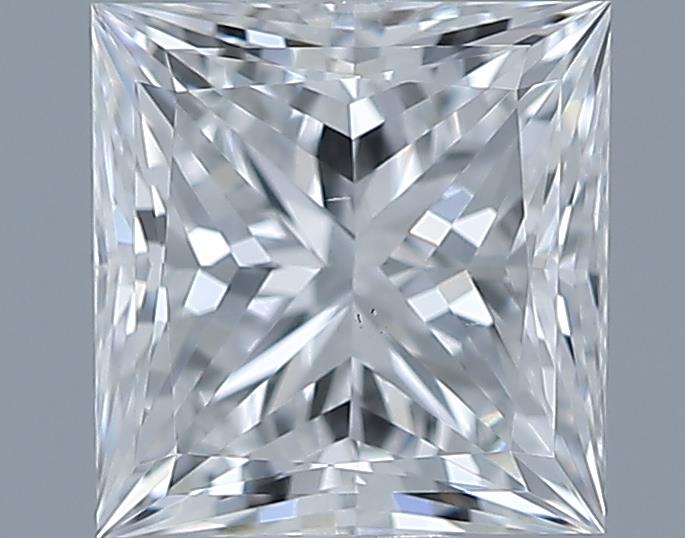 0.7ct Princess E VS2 Natural Diamond