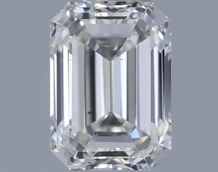 0.71ct Emerald I SI1 Natural Diamond