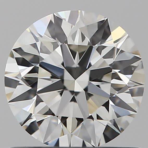 0.73ct Round H VVS2 Natural Diamond