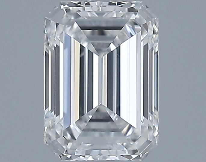 1.01ct Emerald F VVS1 Natural Diamond