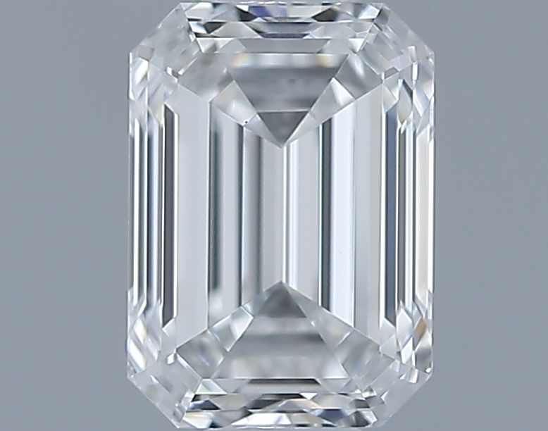 0.72ct Emerald F VS1 Natural Diamond