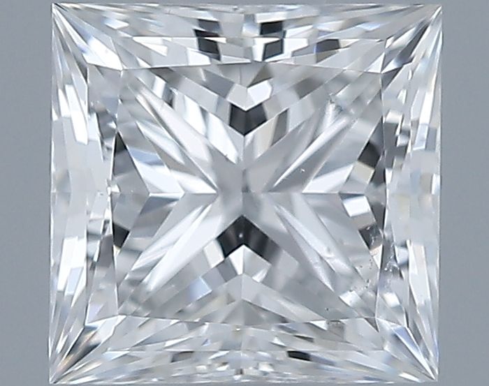 0.81ct Princess F SI2 Natural Diamond