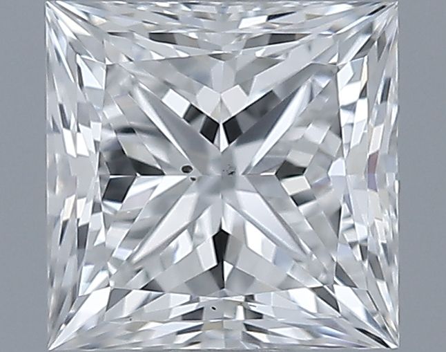0.7ct Princess F VS2 Natural Diamond