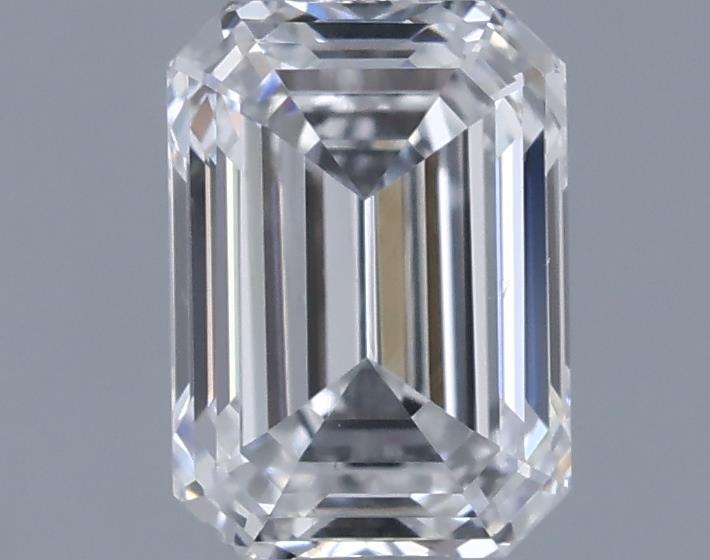 0.61ct Emerald F VS2 Natural Diamond