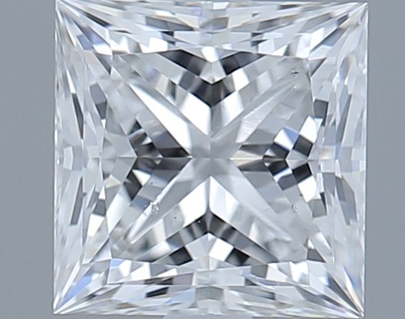 1.02ct Princess F SI2 Natural Diamond