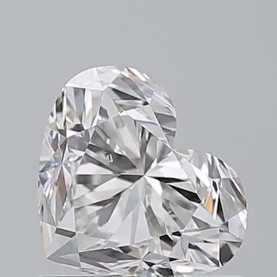 1.03ct Heart F SI1 Natural Diamond