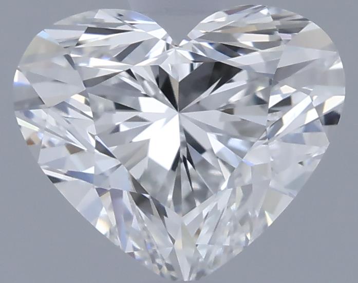 0.8ct Heart F IF Natural Diamond