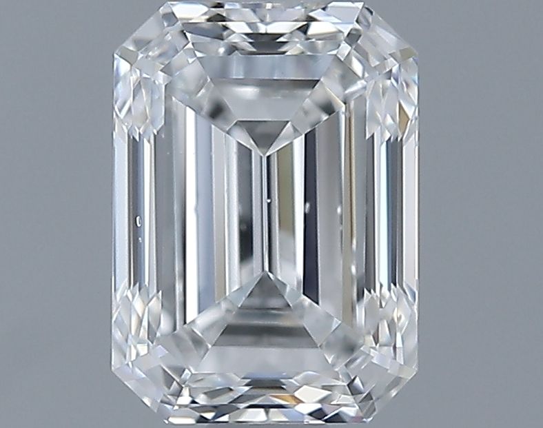1.5ct Emerald F SI1 Natural Diamond