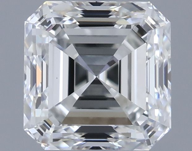 0.71ct Asscher H VS1 Natural Diamond