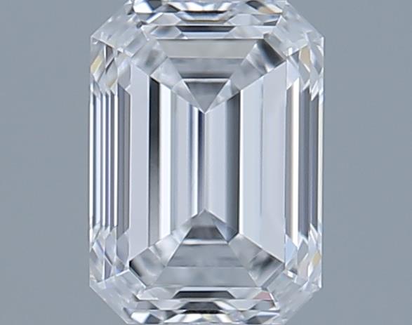0.61ct Emerald D VVS2 Natural Diamond