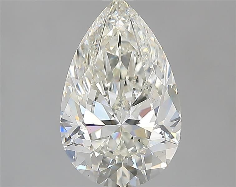 2ct Pear J SI1 Natural Diamond