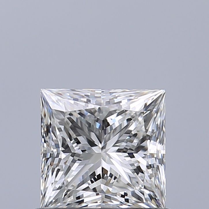 0.73ct Princess F VVS1 Natural Diamond