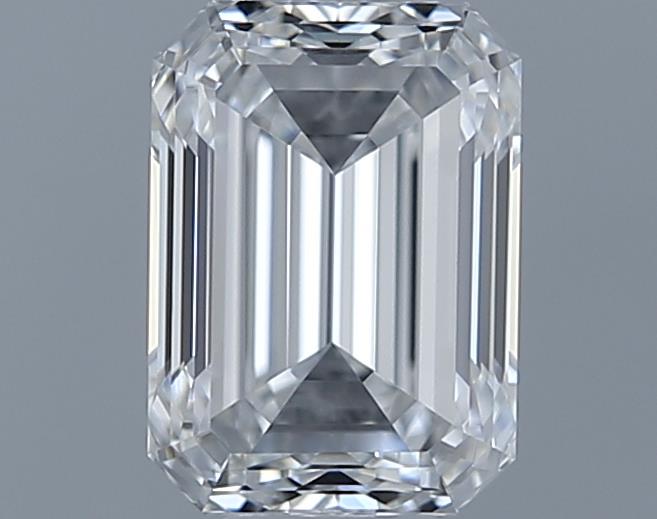 0.7ct Emerald F VVS1 Natural Diamond