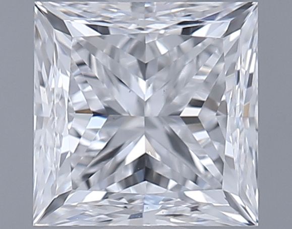 0.9ct Princess D VS2 Natural Diamond