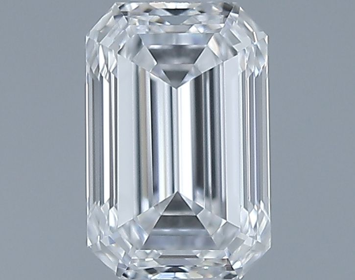 0.51ct Emerald D IF Natural Diamond