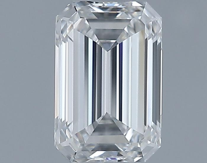 0.76ct Emerald F VVS2 Natural Diamond