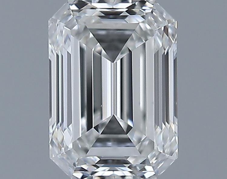 0.72ct Emerald F VS1 Natural Diamond