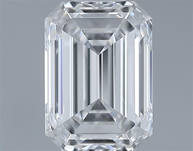 0.74ct Emerald F VS1 Natural Diamond