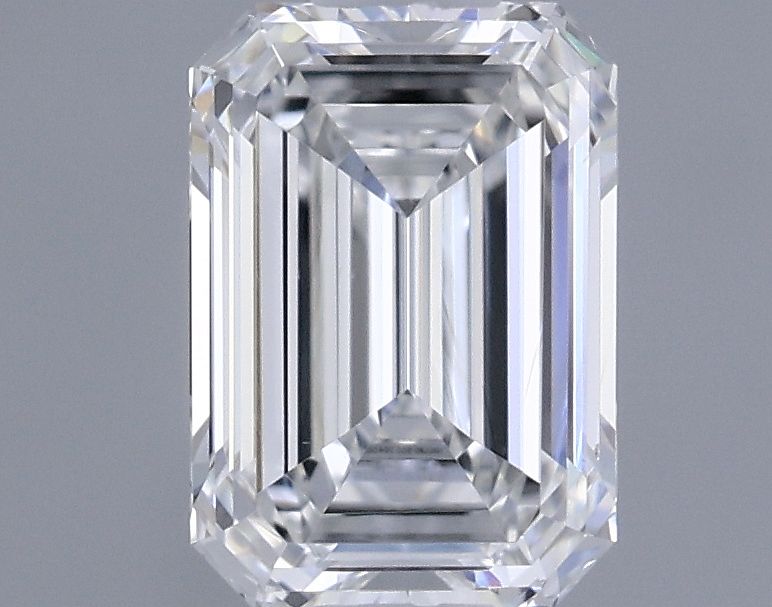 0.51ct Emerald F VVS2 Natural Diamond