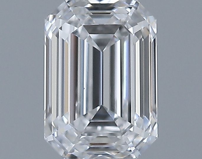 0.71ct Emerald D VS2 Natural Diamond