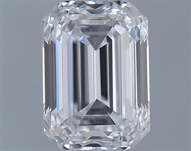 0.7ct Emerald D VVS2 Natural Diamond