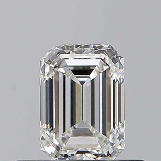 0.5ct Emerald F VVS2 Natural Diamond