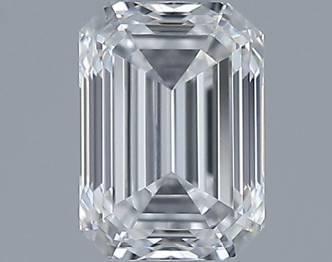 0.7ct Emerald F VVS1 Natural Diamond