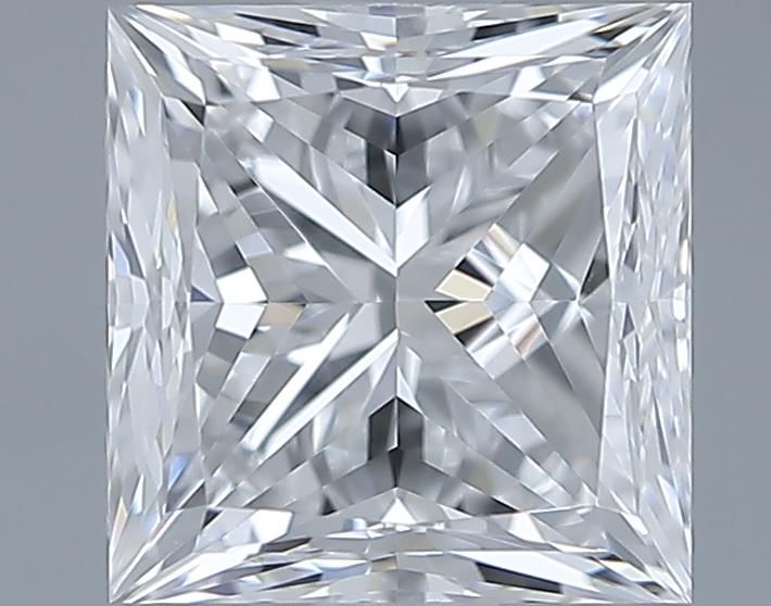 0.91ct Princess E VVS1 Natural Diamond