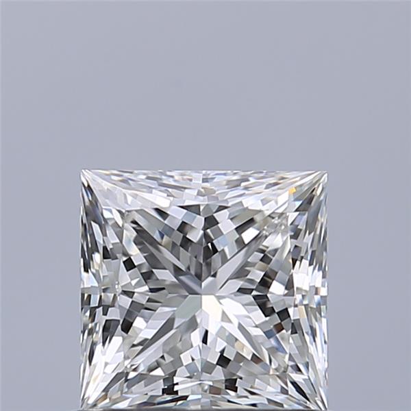 0.76ct Princess G VVS2 Natural Diamond