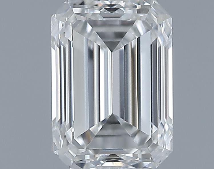 0.7ct Emerald F VVS2 Natural Diamond