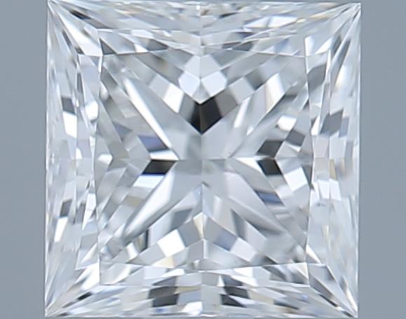 0.7ct Princess F VS2 Natural Diamond