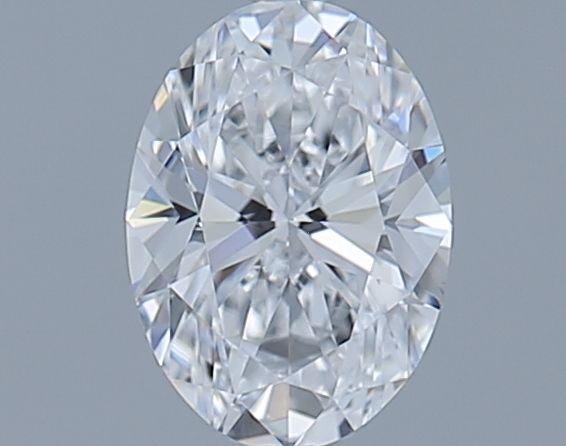0.5ct Oval D VVS2 Natural Diamond