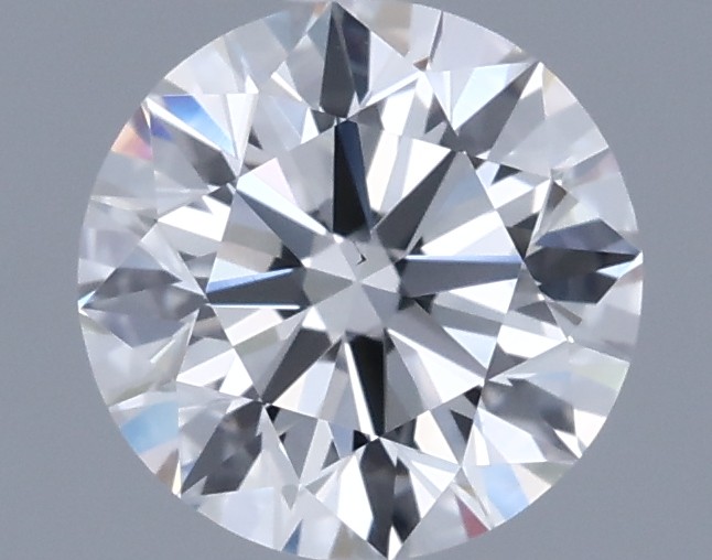 0.9ct Round F VS2 Natural Diamond