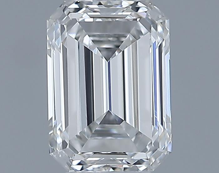 0.71ct Emerald F VS1 Natural Diamond