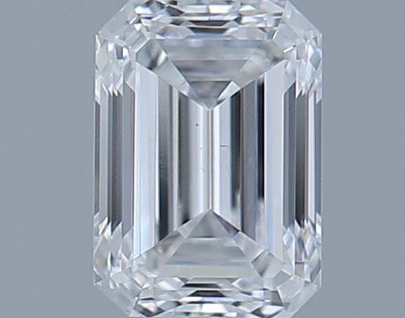 0.52ct Emerald F VS1 Natural Diamond
