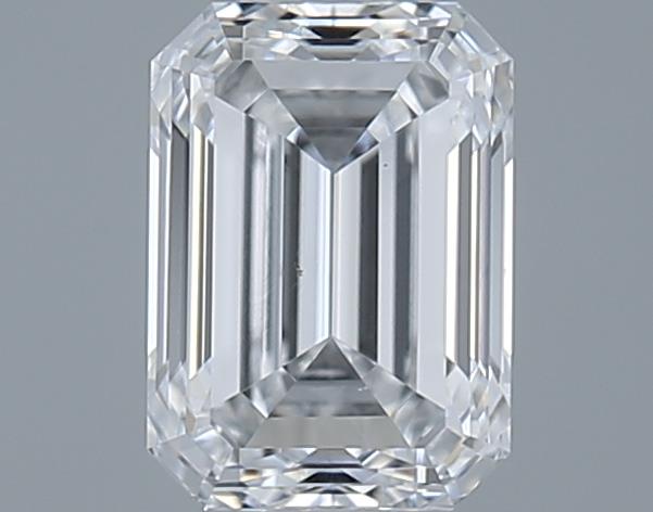 0.7ct Emerald D VS2 Natural Diamond