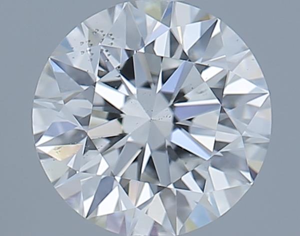 0.7ct Round F SI1 Natural Diamond