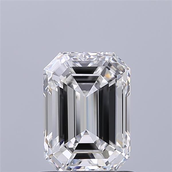 0.9ct Emerald F VVS2 Natural Diamond