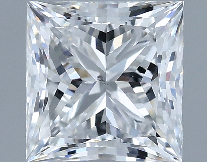 0.7ct Princess E SI1 Natural Diamond