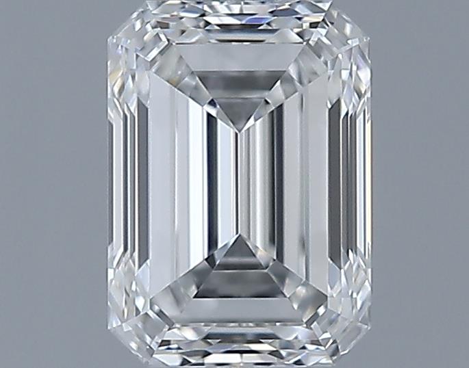 0.81ct Emerald F VVS2 Natural Diamond
