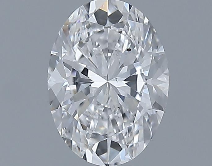0.7ct Oval D SI1 Natural Diamond