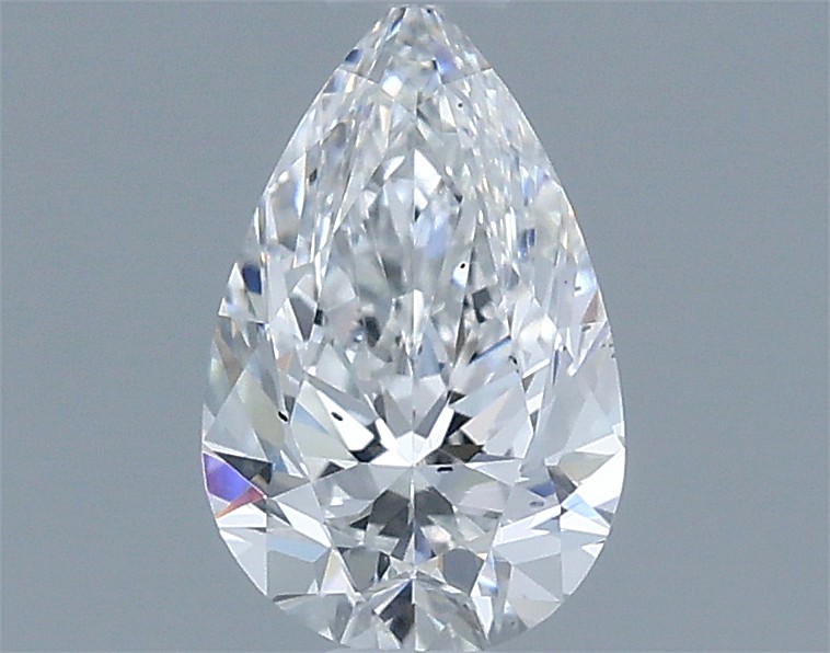 0.6ct Pear E VS2 Natural Diamond