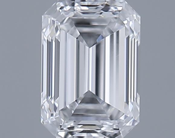0.51ct Emerald D IF Natural Diamond
