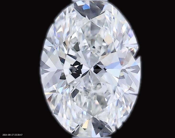 0.54ct Oval H VVS1 Natural Diamond
